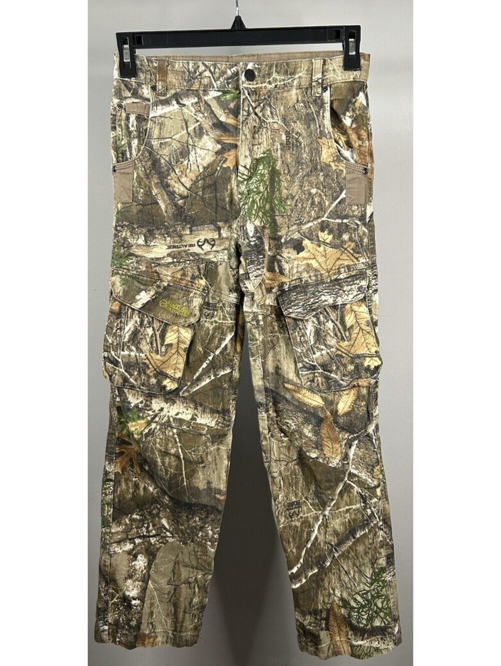 Magellan Outdoors Real Tree Camouflage Pants Youth Size Large 28x28